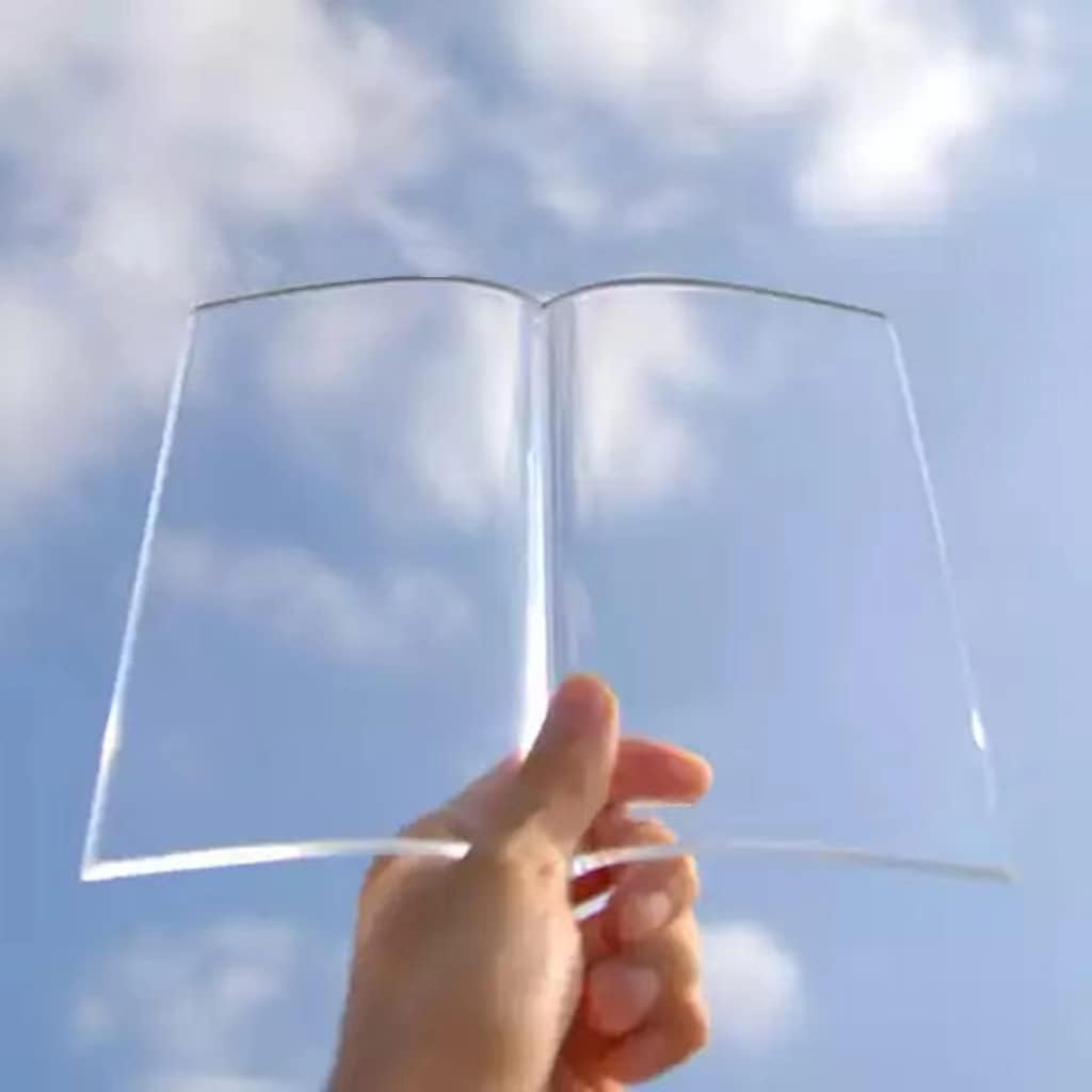 Acrylic Book Stand-Open and Closed Bookstand for Display Stand and Reading Coffee Table-Magazine and Book Holder-for Recipe Cookbooks,Documents,Textbook,Art Books,Bibles,Easel-Home and Office-Black