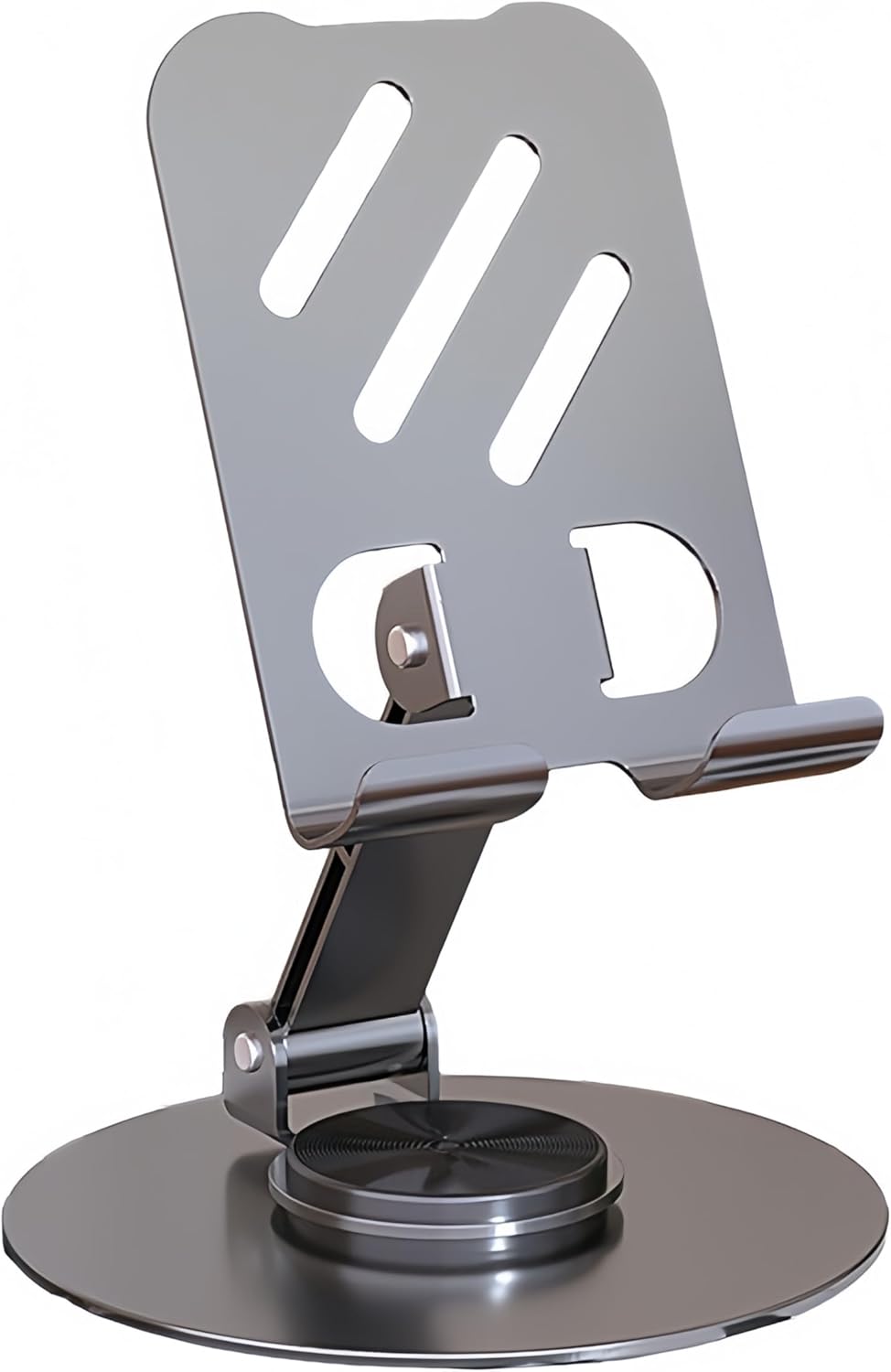 Multi-Angel Adjustable 360° Rotation Metal Phone Stand Compatible with All Mobile Phones