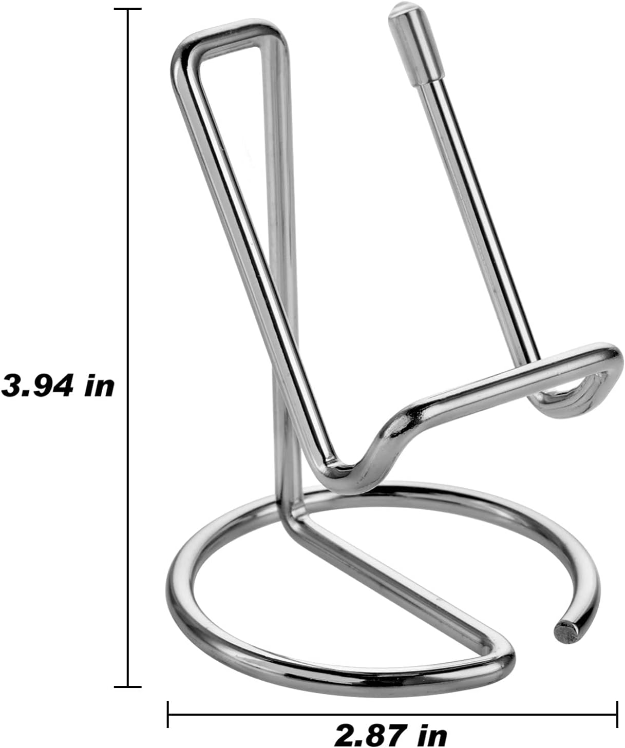 ROPOSY Cell Phone Stand for Desk, Cute Metal Gold Cell Phone Stand Holder Desk Accessories, Compatible with All Mobile Phones, iPhone, iPad