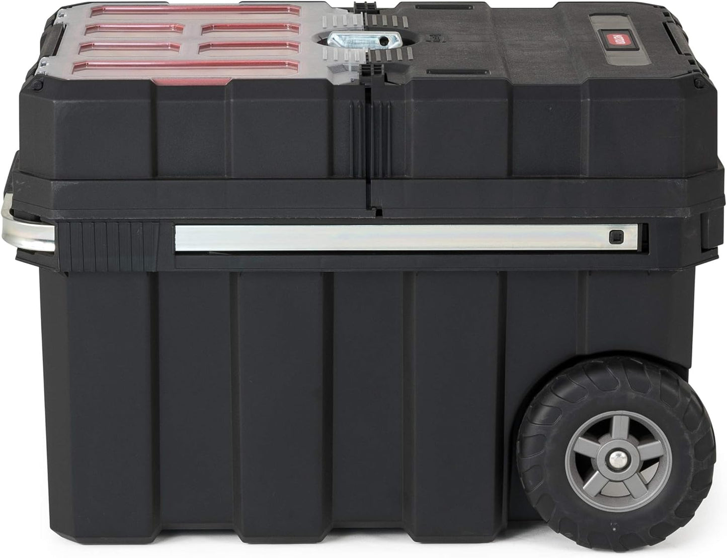 Keter Stack-n-Roll Two Drawer Tool Box for Small Parts and Power Tool Accessories, Fits Keter Modular Tool Storage System