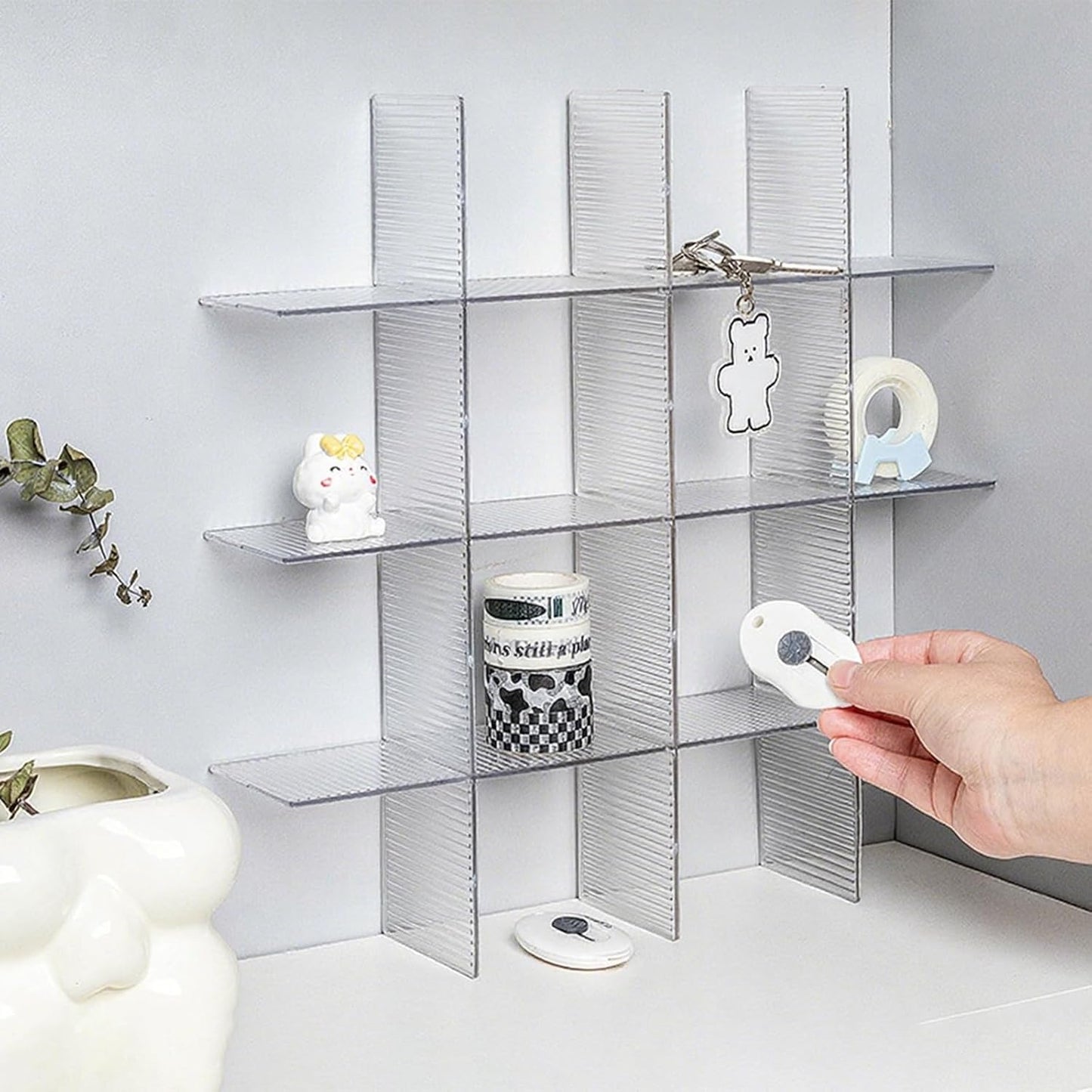 8pcs Adjustable Drawer Dividers Organizer|Expandable Drawer Organizers for Clothes, Kitchen Utensils&Tools, Customizable Drawer Dividers for Drawers|Separadores de Cajones for Storage&Organization