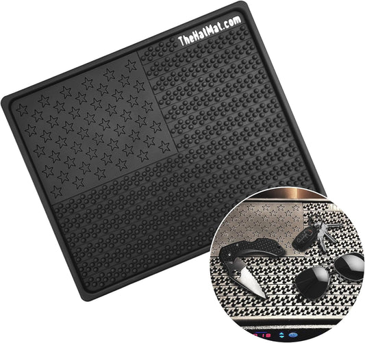 EDC Soft Dump Pad - EDC Valet Tray All for Everyday Carry Rubber, Non Skid Key Tray & Desk Organizer, Anti-Slip, Scratch-Resistant & Easy to Clean, Perfect for Home, Office or Anywhere