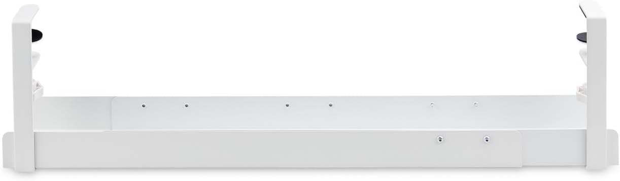 StarTech.com Under Desk Cable Management Tray - Office/Standing Desk Cable Tray Organizer - Desk/Table Mount Holder for Cords/Wire/Power Strip - Computer Cable Manager - 23-1/2"L x 4-1/2"D (UDCMTRAY)