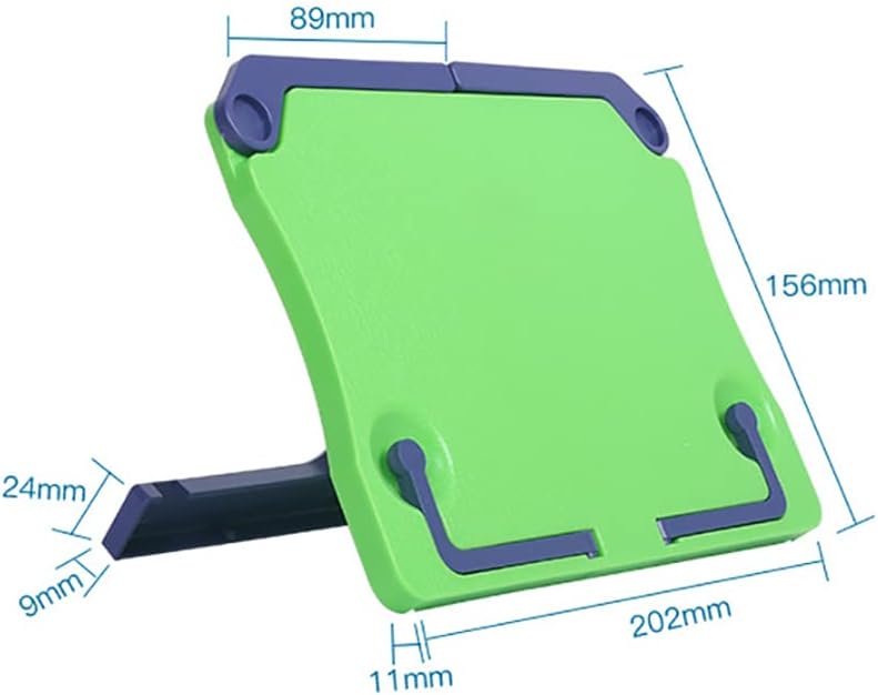 Alnicov Sheet Music Stand,Foldable and Adjustable Book Holder,for Music Score Tablature Cookbook Reading(Blue)