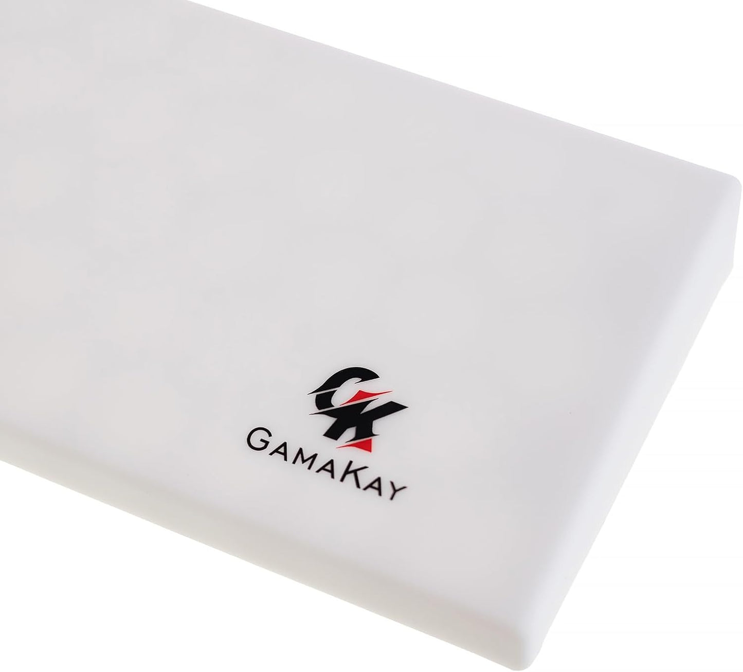GK GAMAKAY Silicone Keyboard Wrist Rest, Soft Ergonomic Wrist Rest, Relax Your Wrist, for Laptop Computer Office & Home (White-100%)