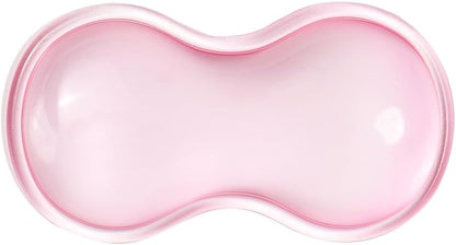 Clear Gel Wrist Rest for Keyboard and Mouse, Green Silicone Mouse Wrist Rest Set, Cute Ergonomic Wrist Rest for Keyboard 60%/75%(Green)