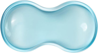 Clear Gel Wrist Rest for Keyboard and Mouse, Green Silicone Mouse Wrist Rest Set, Cute Ergonomic Wrist Rest for Keyboard 60%/75%(Green)