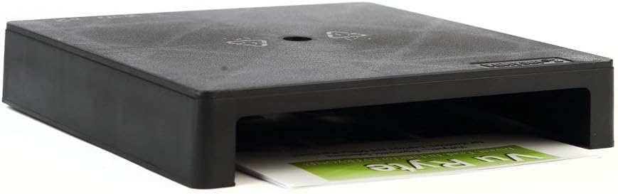 Vu Ryte Stackable 2 Inch Computer Monitor Riser Stand, VuRyser 2, Black, VUR 4855 (Single)