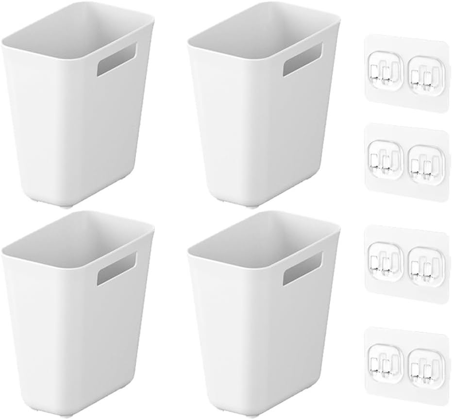 Foldable Storage Bins, 2 Pack Plastic Expandable Boxes for Organizing, Adjustable from 11-18.8" Drawer Organizers Separators Dividers for Bedroom Kitchen Utensils Tools Closet, Small