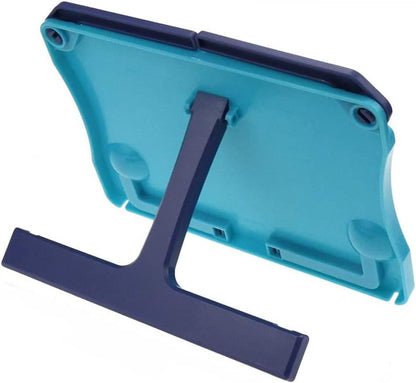 Alnicov Sheet Music Stand,Foldable and Adjustable Book Holder,for Music Score Tablature Cookbook Reading(Blue)