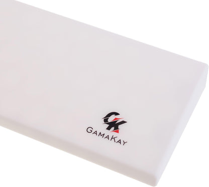 GK GAMAKAY Silicone Keyboard Wrist Rest, Soft Ergonomic Wrist Rest, Relax Your Wrist, for Laptop Computer Office & Home (White-100%)