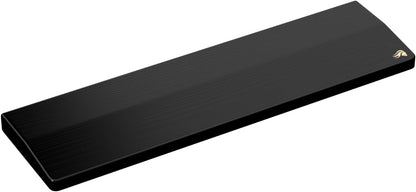 GLORIOUS Gaming Wooden Keyboard Wrist Rest (Compact) - White Ash Wood, Medium-Coarse Grain, Smooth Surface, Sweat & Oil Resistant, Easy Clean, Anti-Slip Rubber Base, 13" x 4" x 0.79" - Onyx