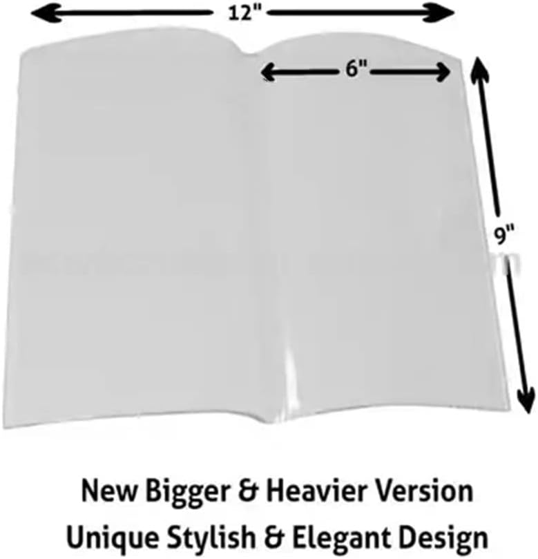 Acrylic Book Stand-Open and Closed Bookstand for Display Stand and Reading Coffee Table-Magazine and Book Holder-for Recipe Cookbooks,Documents,Textbook,Art Books,Bibles,Easel-Home and Office-Black