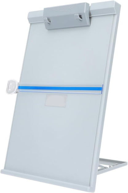 OSALADI Adjustable Paper Holder Stand for Desk Upright Document Holder Reading Line Guide for Home Office Classroom Plastic Copy Stand for Magazines and Documents
