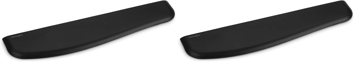 Kensington ErgoSoft Wrist Rest for Slim, Compact Keyboards, Black (K52801WW), 3.9 x 0.4 x 11.1 inches
