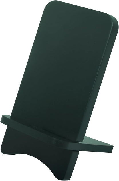 Solid Wood Phone Stand, Desktop Wooden Phone Stand, Simple Phone Holder, Compatible with All Phones (Walnut Wood)