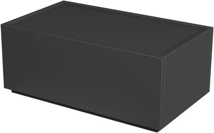 Svimi Modular Stackable Drawers, Modern Nightstand Modular Storage Bins - Storage Cabinet, Bedside Table, Sofa End Table for Living Room Hallway Entryway Grey Small Set 1