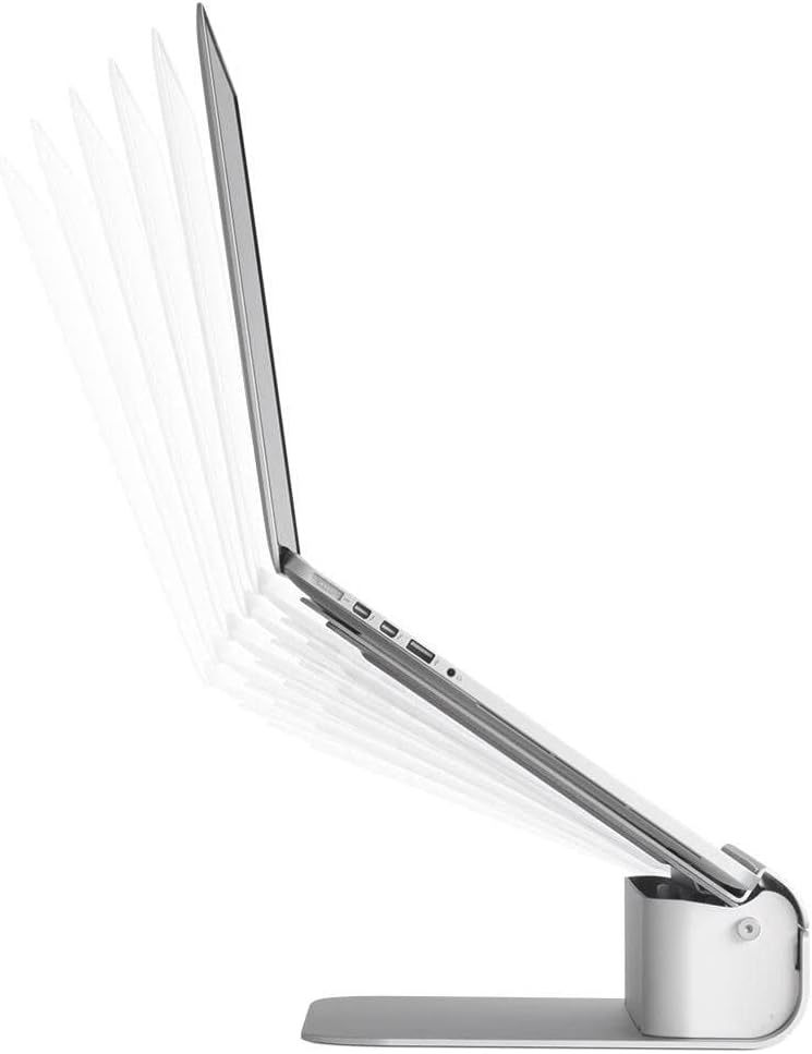 Rain Design iLevel2 Adjustable Height Laptop Stand (Patented) (Silver)