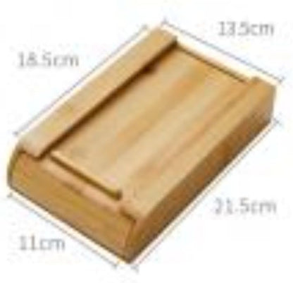 Leadigol Under Desk Drawer Wood, Self-Adhesive Hidden Drawer Organizer Slide Out,Easy Installation Under Table Storage, Under Desk Shelf Tray, Pull Slide out Drawer Storage