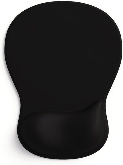 ErgoComfort Gel Wrist Rest Mouse Pad-Ergonomic Office Mousepad with Wrist Support-Non-Slip, Design Desk Accessories Mat for Home&Game Decor (09MochaSand Set)