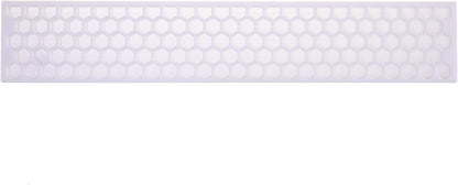 GK GAMAKAY Silicone Keyboard Wrist Rest, Soft Ergonomic Wrist Rest, Relax Your Wrist, for Laptop Computer Office & Home (White-100%)