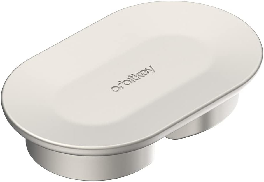 Orbitkey Magnetic Cable Holder | Compatible Desk Mat Silver