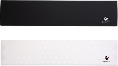 GK GAMAKAY Silicone Keyboard Wrist Rest, Soft Ergonomic Wrist Rest, Relax Your Wrist, for Laptop Computer Office & Home (White-100%)