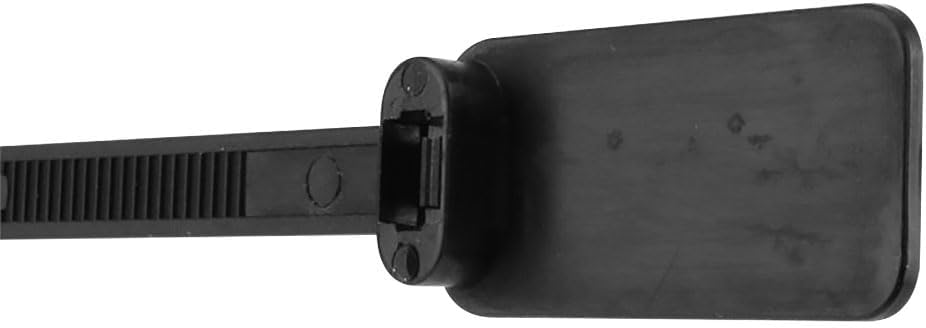 Skywalker 3” Cable Ties w/Write-on Label (Black / 100 Pack)