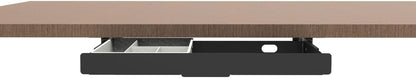 Under Desk Slide Out Pencil Drawer, Storage Organizer 15 Inch Wide, Ball-Bearing Slides, Black (8x14.4 Inch)