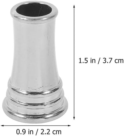 PRETYZOOM Desk Pencil Cup 4pcs Round Metal Pen Holder Insertion Pen Holder Dip Pens Base Makeup Brush Holder Metal Pencil Holder Desktop Pen Base Ink Bracket Student Copper Fine