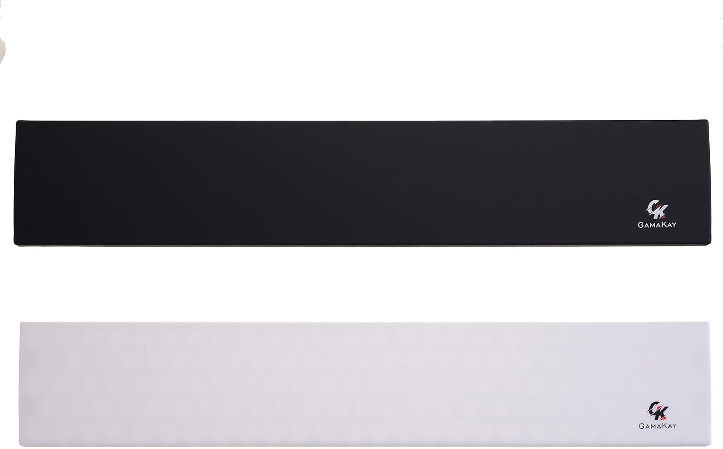 GK GAMAKAY Silicone Keyboard Wrist Rest, Soft Ergonomic Wrist Rest, Relax Your Wrist, for Laptop Computer Office & Home (White-100%)