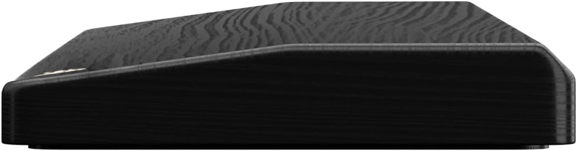 GLORIOUS Gaming Wooden Keyboard Wrist Rest (Compact) - White Ash Wood, Medium-Coarse Grain, Smooth Surface, Sweat & Oil Resistant, Easy Clean, Anti-Slip Rubber Base, 13" x 4" x 0.79" - Onyx