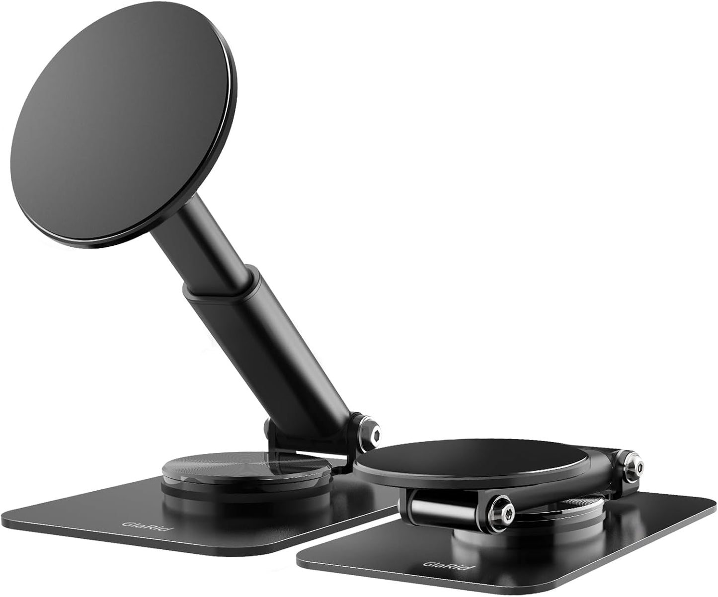 Magnetic Phone Stand Compatible with MagSafe for iphone16, Phone Stand for Desk with 360°Rotation Base, Adjustable Height to 6.1 inch, Compatible for MagSafe Case and iPhone 16/15/14/13/12