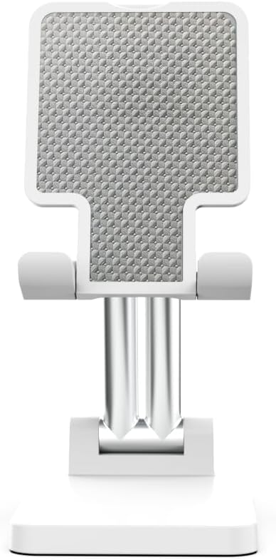 Cell Phone Stand,Adjustable Angle Height Phone Honder for Desk,Fully Foldable Portable Phone Mount,Compatible with All Mobile Phones and Small Tablet.