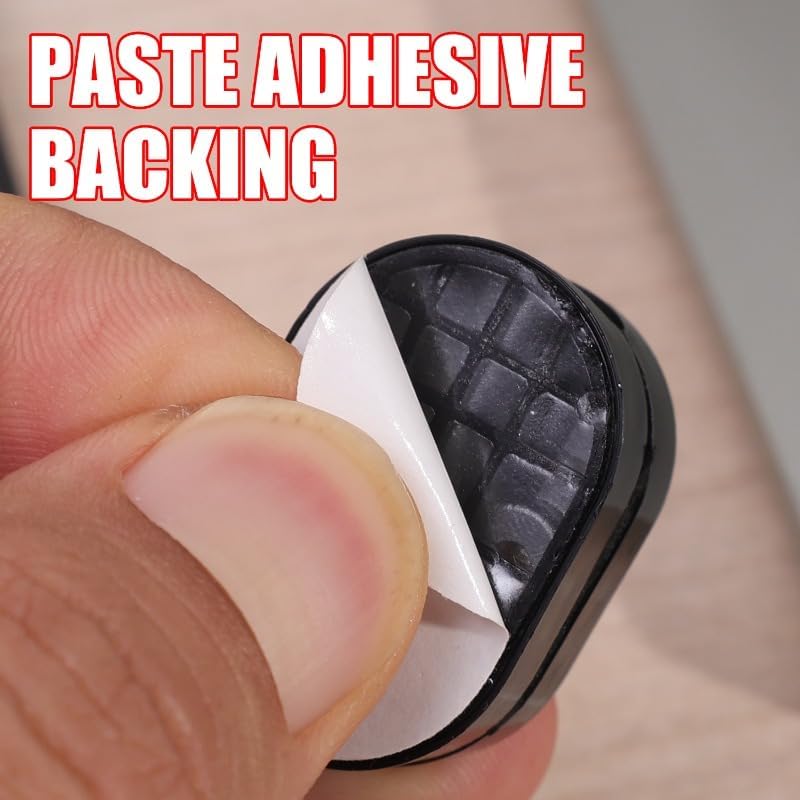 Portable Magnetic Cable Clips Self Adhesive Power Cord Organizer Home Office Car Cables Organizers,3 * 2 * 1.5cm (White-3PCS)