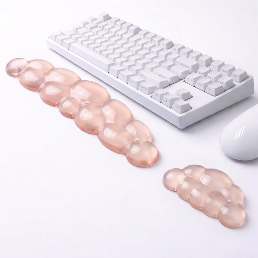 Ultimate Cute Ergonomic Wrist Rest – Instant Relief, Cloud-Like Comfort, Premium Silicone & TPU, Ultra-Soft, Durable, Gift-Boxed for Office, Study, Gaming & More