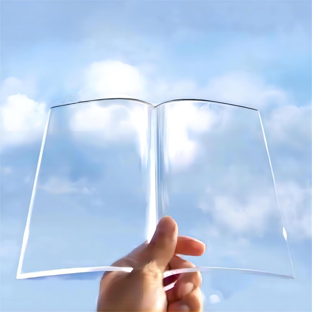 Acrylic Book Stand-Open and Closed Bookstand for Display Stand and Reading Coffee Table-Magazine and Book Holder-for Recipe Cookbooks,Documents,Textbook,Art Books,Bibles,Easel-Home and Office-Black