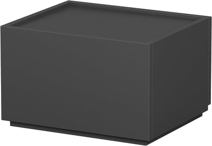 Stackable Storage Drawers, Wooden Drawer Storage Organizer, Modern Nightstands with Wooden Drawers, Small Storage Cabinet, Modular Design, Available in 2 Sizes for Versatile Use Oak Small