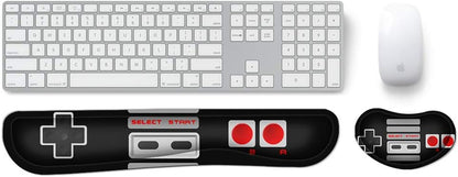 Keyboard Wrist Rest Pad and Mouse Wrist Support for Office, Game,Computer, Laptop, Pain Relief Memory Foam Wrist Rest Set (WRT-05)