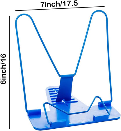 Reading Holder and Sturdy Document Support for Textbooks, Tablets, and Music Books with Page Clips DJA224-01