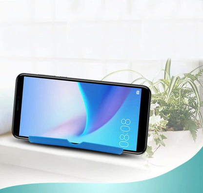 Adjustable Foldable Cell Phone Stand for Desk, Compatible with Most Smartphones and Tablets, Fits Devices up to 10 Pounds