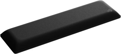 Glorious Wrist Pad/Rest - Compact - Black - Mechanical Keyboards, Stitched Edges, Ergonomic | 12x4 inches | 25mm/1in Thick (GWR-75) Compact (Black)