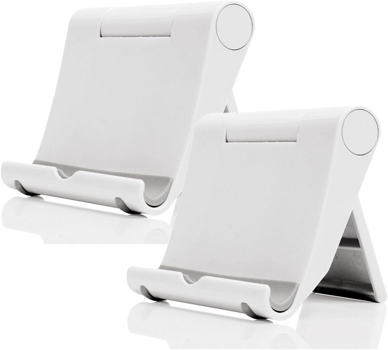 Adjustable Foldable Cell Phone Stand for Desk, Compatible with Most Smartphones and Tablets, Fits Devices up to 10 Pounds