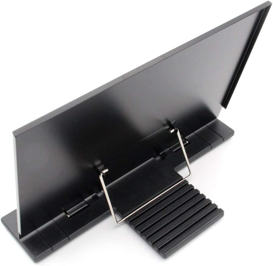 Adjustable Portable Steel Ipad Document Book Stand Frame Reading Desk Holder Office Accessories - Black
