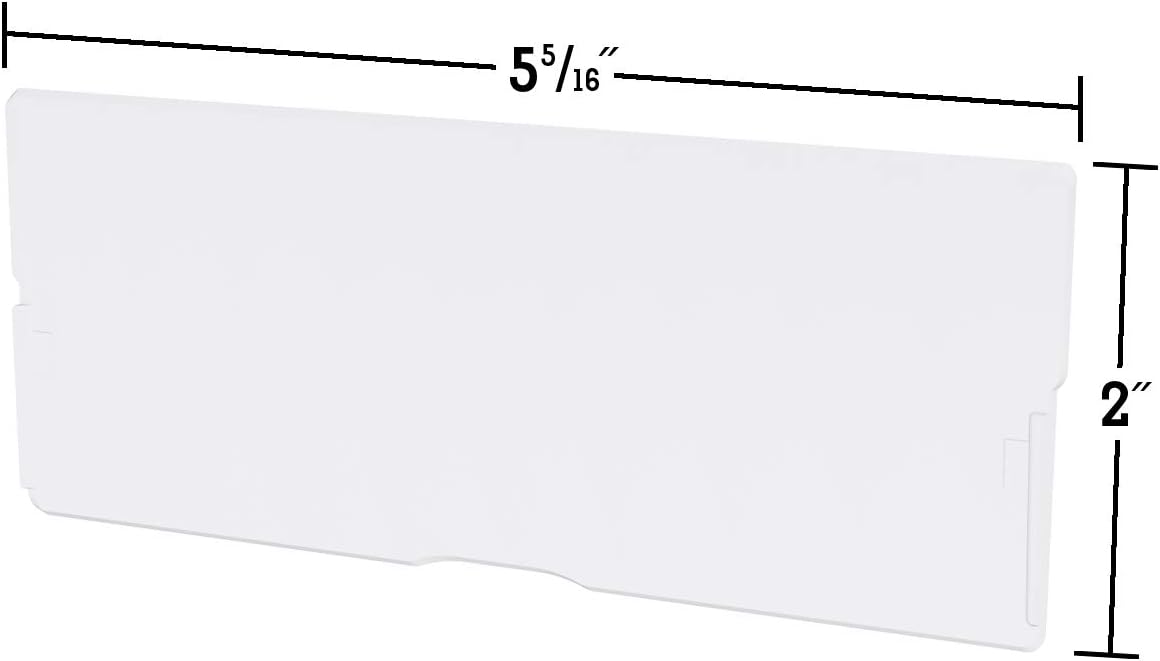 Akro-Mils 40717 Length Dividers for Plastic Storage Hardware and Craft Cabinet Large Drawers, (6-Pack), Clear