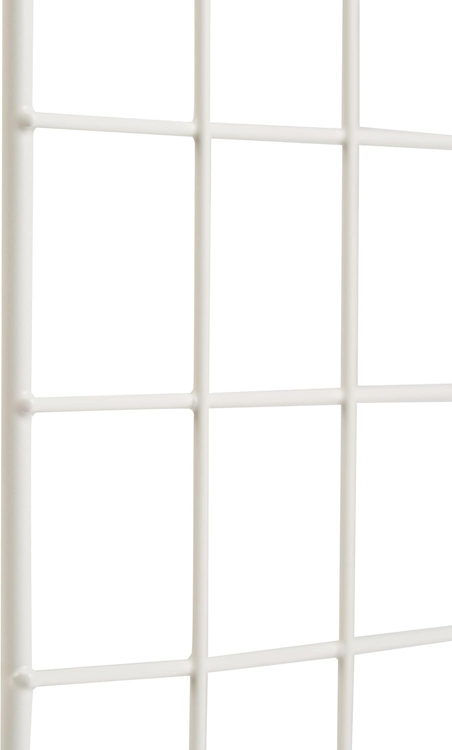 Amazon Basics 6-Cube Wire Grid Stackable Storage Organizer, Metal Shelving Unit, No-Tool Assembly, 26"W x 38"H x 12.6"D, Black