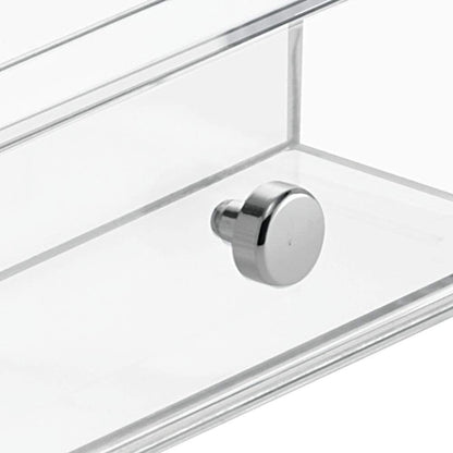 iDesign 36560EU 4-Drawer Vanity/Cosmetic Organizer, Set of 1, Clear