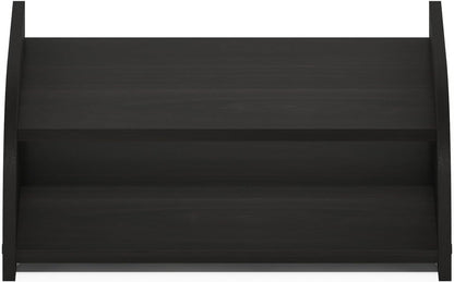 Furinno Classic Desk Organizers and Accessories, 2-Tier Monitor Riser, Office Organization, Desk Top Book Shelf, for Office Supplies, Office Desk Accessories, Dark Espresso