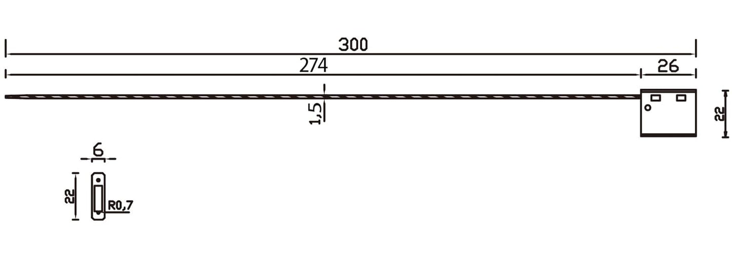 50 Blue Steel Cable Seals Metal High Security Tag Numbered Truck Trailer Seal Anti-Tamper Pull-Tite Security Seal Aluminum Transport Shipping Seal Self-Locking Safety Ties ISO 17712