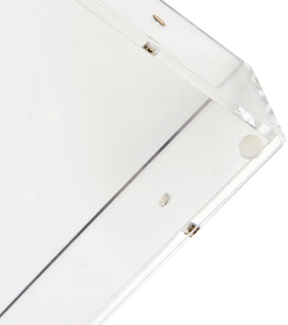 russell+hazel Acrylic Compartment Bloc, 12” x 4” x 1.5," 3 Moveable Dividers, 1 Count, 98141